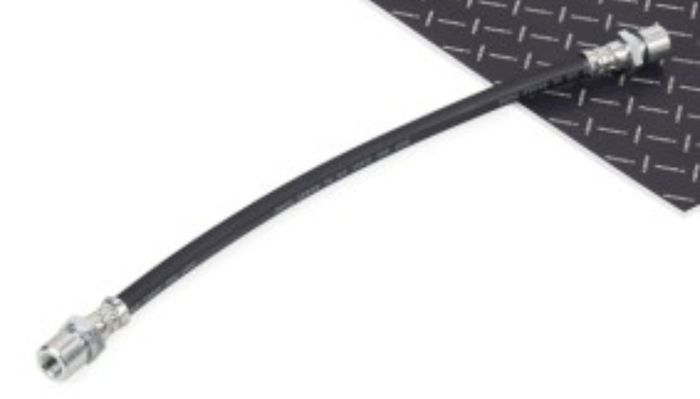 Brake hose 33 cm long  ... Clutch... Can fit in many different cars  Length: 330mm  Size 2: F10 x 1 Thread Size 1: F10 x 1