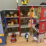 KidKraft Everyday Heroes wooden play set Police and Fire Station Excellent Condition Image 5