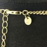 M&s Ladies Gold Tone  Mixed Large Flat Beaded Statement Necklace Image 5