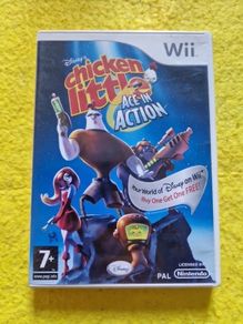 Disney Chicken little Ace in action Nintendo Wii games Original