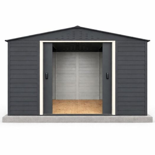 Alpine 10x8 Steel Garden Sheds