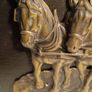 Vintage Solid Brass Horse Plough Coat Rack Image 3
