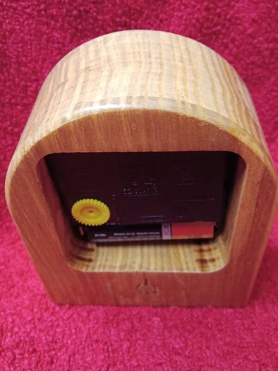 Wooden Desk Top Clock  ( GMIT )