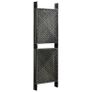 5-Panel Room Divider Poly Rattan Anthracite 300x200 cm Image 3