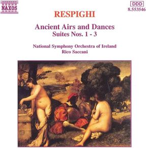Respighi. Ancient Airs and Dances. CD. Free Postage!