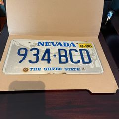 Vintage U S License Plates #2