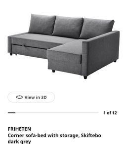 Friheten corner sofa-bed