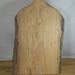 Clover Woodcraft Large Irish Elm Live Edge Serving Board Charcuterie Paddle 665mm