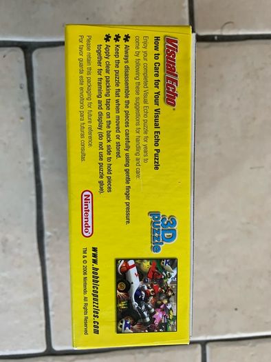 Nintendo DS Mariocart 3D Puzzle