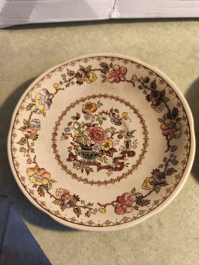 Mason.d Patent Ironstone China Mabol England Set Of 2 Saucer