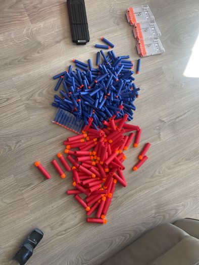 Large Nerf Blaster Collection Bundle 20 plus Guns, Darts, Magazines & Accessories