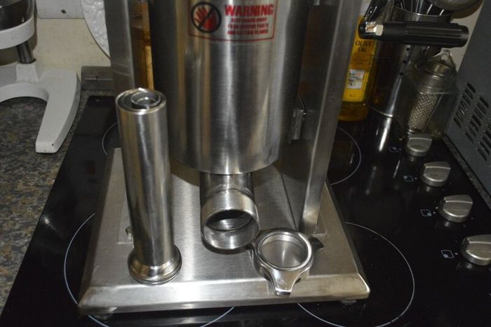 As New Stainless Steel Sausage Stuffer