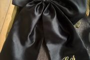 Womens  fashion hair accessory embroidered with CS