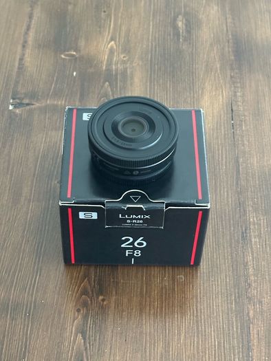 Panasonic Lumix S 26mm f/8 Lens (S-R26)