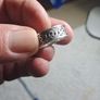 Celtic knot eternity ring sterling silver Image 3