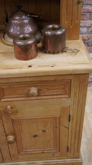 Large Bespoke Solid Pine Kitchen Dresser