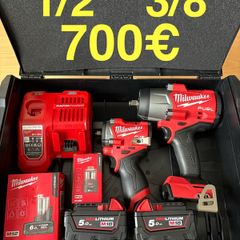 Milwaukee M18 FUEL Power Pack Impact Wrench Kit FPP2AQ2-564P