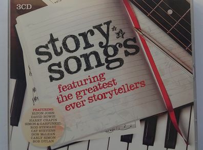 Story Songs - 3 CDs - Bowie, McCartney, Dylan, Zevon