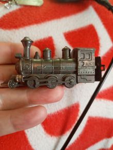1960s iron train.  pencil sharpener