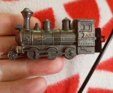 1960s iron train.  pencil sharpener
