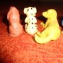 Dog Figures x 4 for Sale Image 2