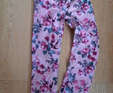Girls patterned jeans, age 4-5