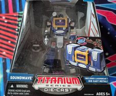 Transformers Titanium Series Soundwave + Laserbeak - 100% Complete W/ Box
