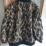 Leopard Print Jacket  Size Uk 14 very Cos style Image 4
