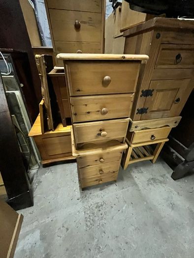 Set of 2 Pine Lockers