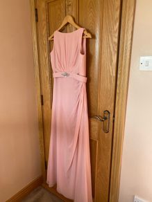 TRUE BRIDE blush pink bridesmaid dresses