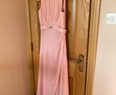TRUE BRIDE blush pink bridesmaid dresses