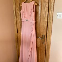TRUE BRIDE blush pink bridesmaid dresses