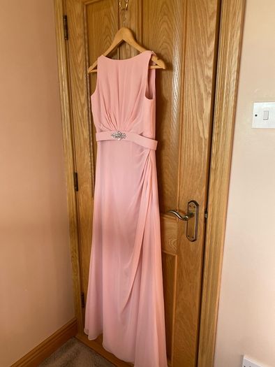 TRUE BRIDE blush pink bridesmaid dresses