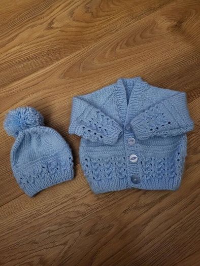 Handknit Baby Cardigans and Blankets