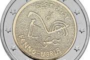 Estonia 2 Euro Commemorative Coin 2021 - The Finno-Ugric People. Uncirculated.