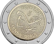 Estonia 2 Euro Commemorative Coin 2021 - The Finno-Ugric People. Uncirculated.