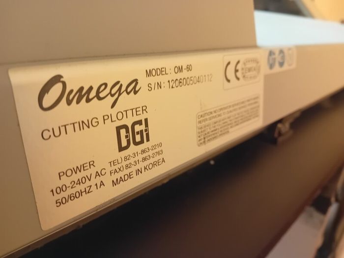 Cutter Plotter Omega Om 60 For Sale in Swords, Dublin from DM Trade ...