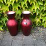 2 glass vases Image 2