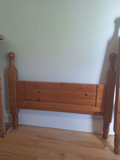 Solid Pine Single Bed