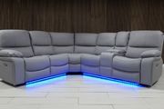Rita Corner Electric Leather Recliner Sofa