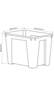Ikea Boxes with Lids