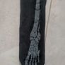 Ladies/girls/boys keleton glow in the dark tights Image 2