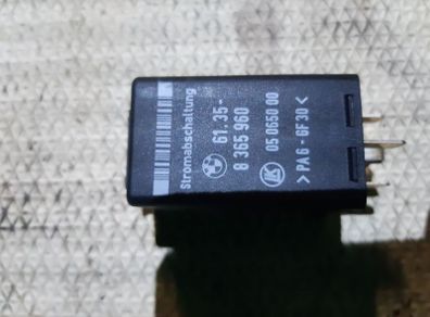 Bmw X5 Black Relay 8365960 E53 2001 - 2006