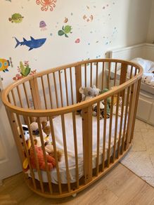 Stokke Sleepi cot and mattress