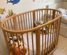 Stokke Sleepi cot and mattress