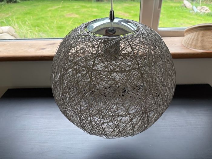 Ceiling light Chrome Wire Nesting Ball Pendant Light