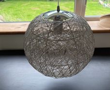 Ceiling light Chrome Wire Nesting Ball Pendant Light