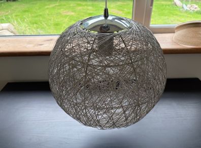 Ceiling light Chrome Wire Nesting Ball Pendant Light