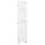 4-Panel Room Divider White 140x165 cm Wood Image 4