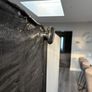 Kingsize bed base and headboard Image 3